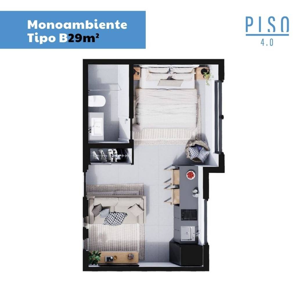 PISO 4.0 – DEPARTAMENTOS EN VENTA PARQUE SALTO DEL GUAIRA — foto 3