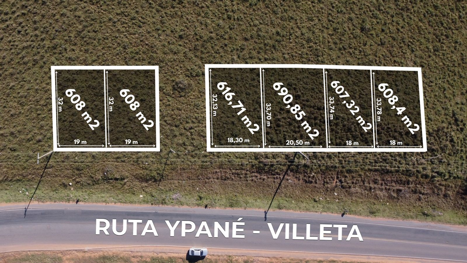 En venta 6 lotes en Ypane - Villeta — foto 2