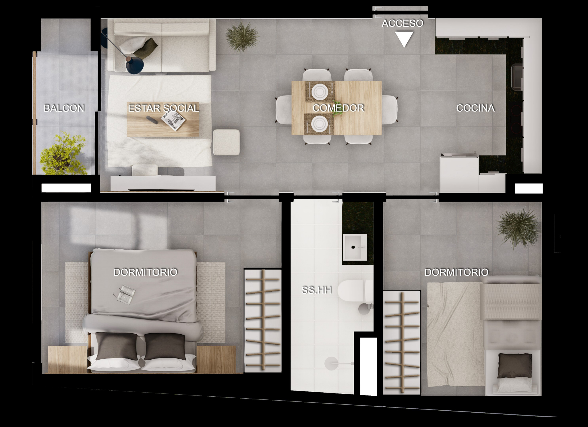 Departamento en venta en Luque — foto 3