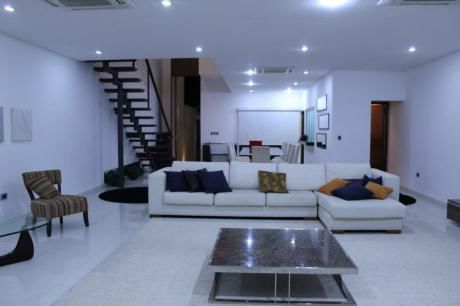 Alquilo Hermosa Y Exclusiva Casa Amoblada , Zona Ycua Sati