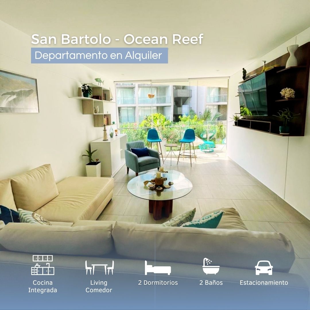 Departamento en alquiler en San Bartolo