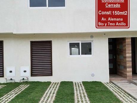 Av. Alemana 6to Anillo - Condominio Cerrado - Venta: 115.000$us.