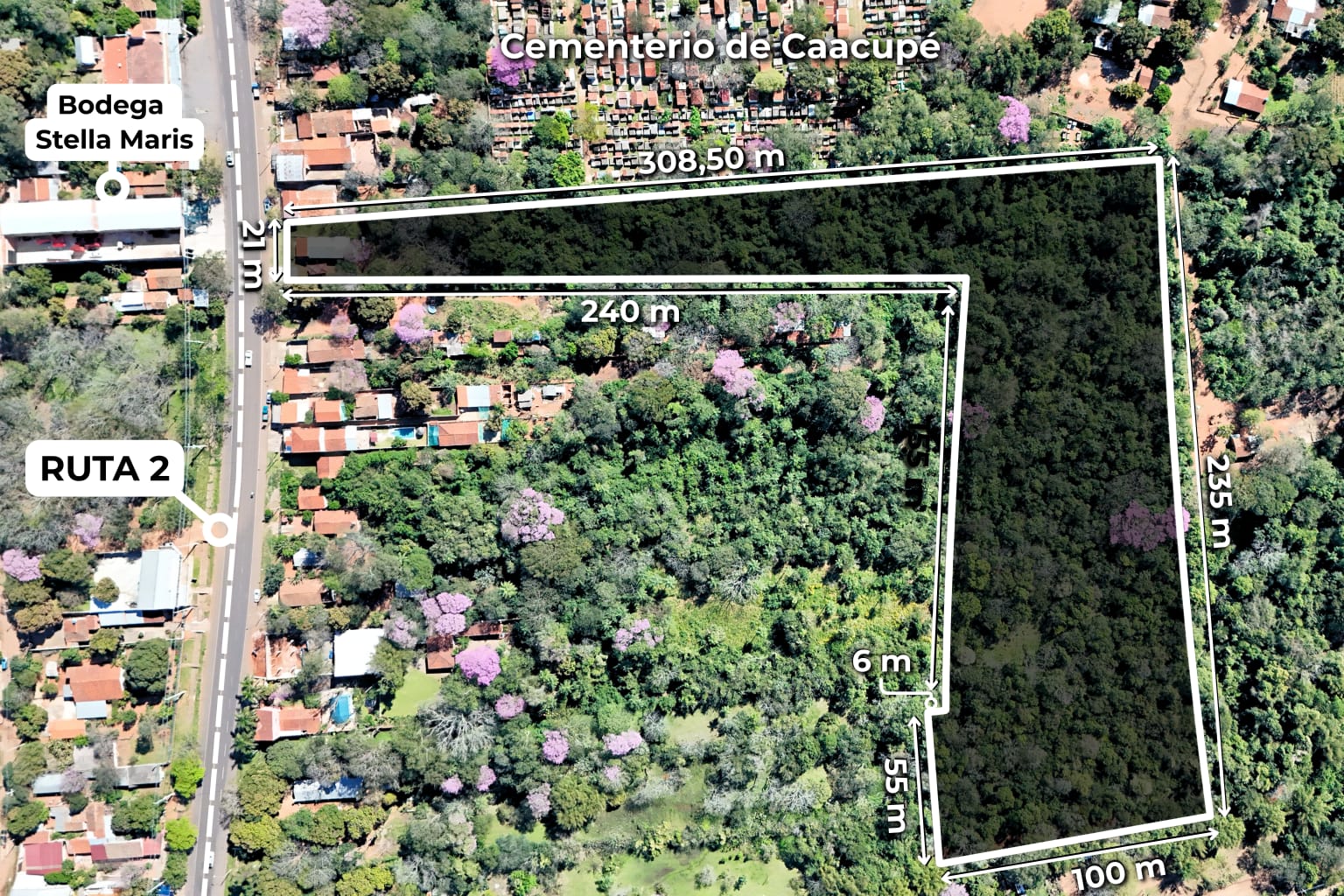 TERRENO COMERCIAL EN CAACUPÉ 27,376m2 — foto 2