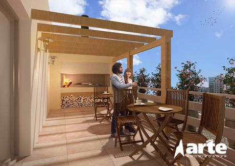 Estrena 2019! 2dorm, 112m2, Patio, Terraza, Cocina Definida!