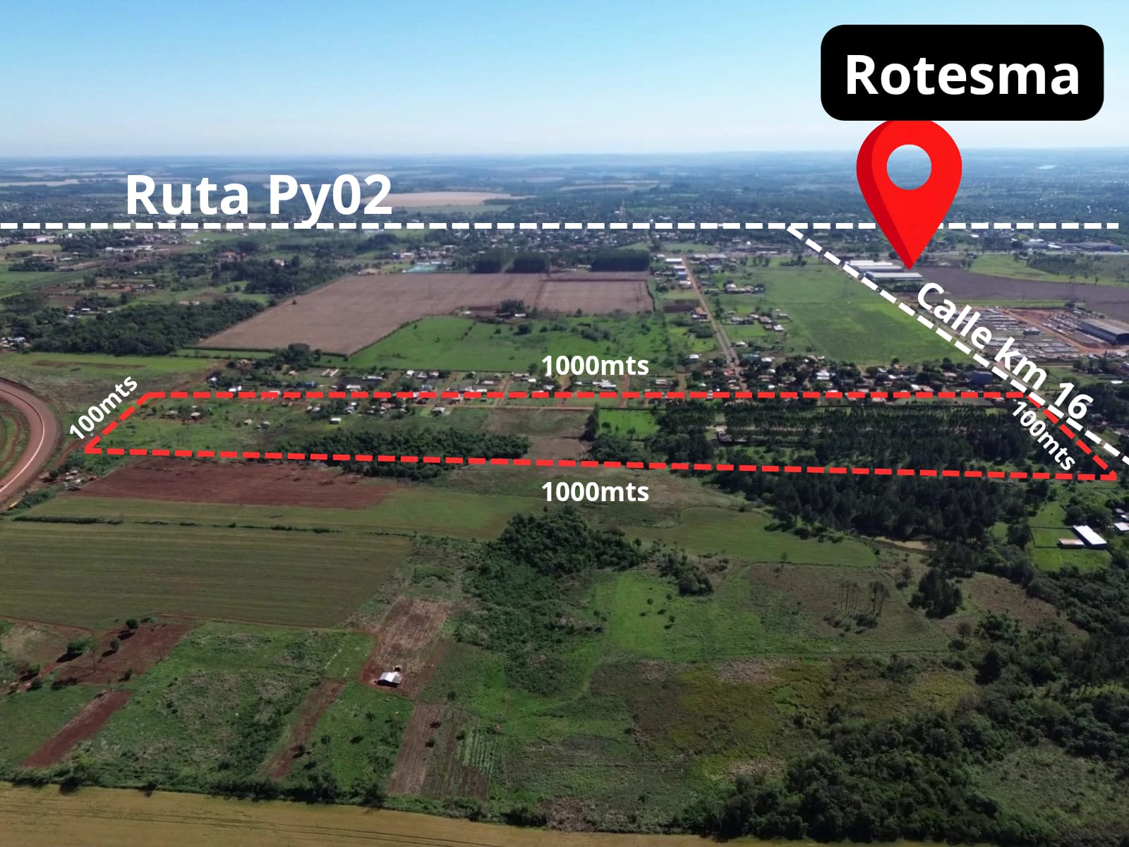 EN VENTA – 10 HECTÁREAS - Corredor Metropolitano - Minga Guazú — foto 3
