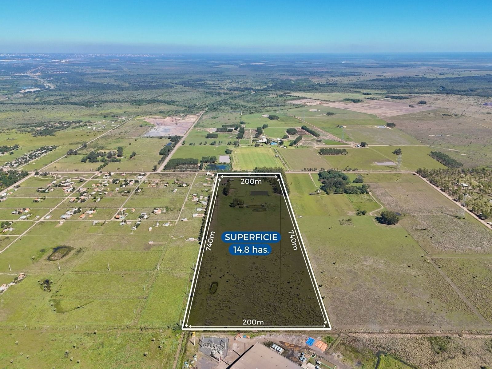 VENDO CAMPO DE 14,8 HAS EN VILLA HAYES — foto 2