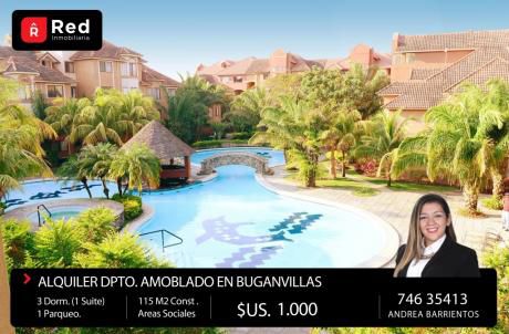 Alquiler Dpto En Buganvillas