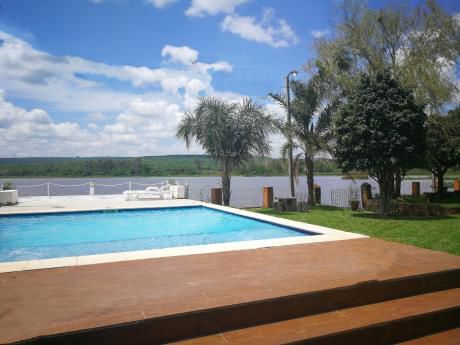 Alquilo Casa En Sanber Al Borde Del Lago Con Piscina