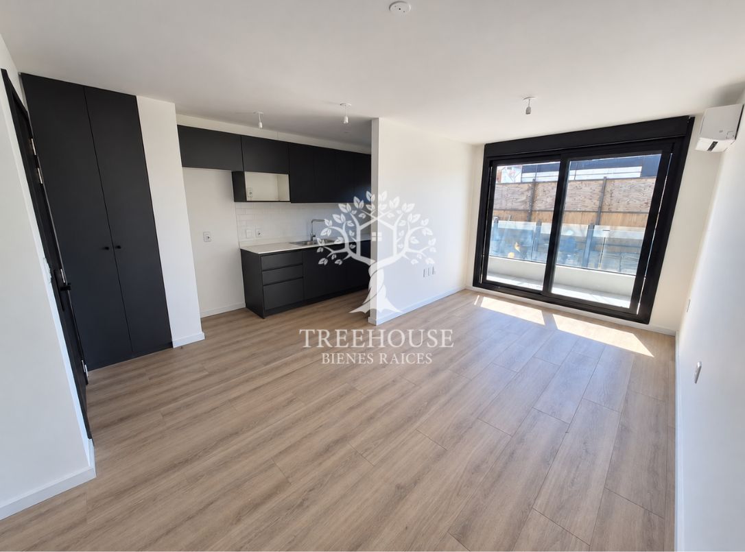 Alquiler Apartamento de 1 dormitorio con terraza y garaje, Malvín Sur · Foto 1