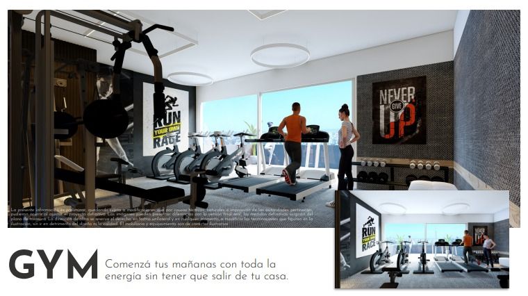 Alquiler Monoambiente con patio a estrenar Malvin · Foto 10
