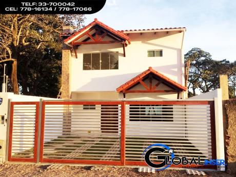 Pre-venta Casas Gemelas Zona Norte Av. Banzer 7mo Anillo