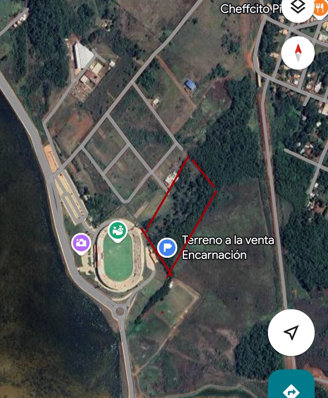 MEGA OPORTUNIDAD EN ENCARNACIÓN! TERRENO DE 2 HECTÁREAS FRENTE AL RÍO PARANÁ — foto 3