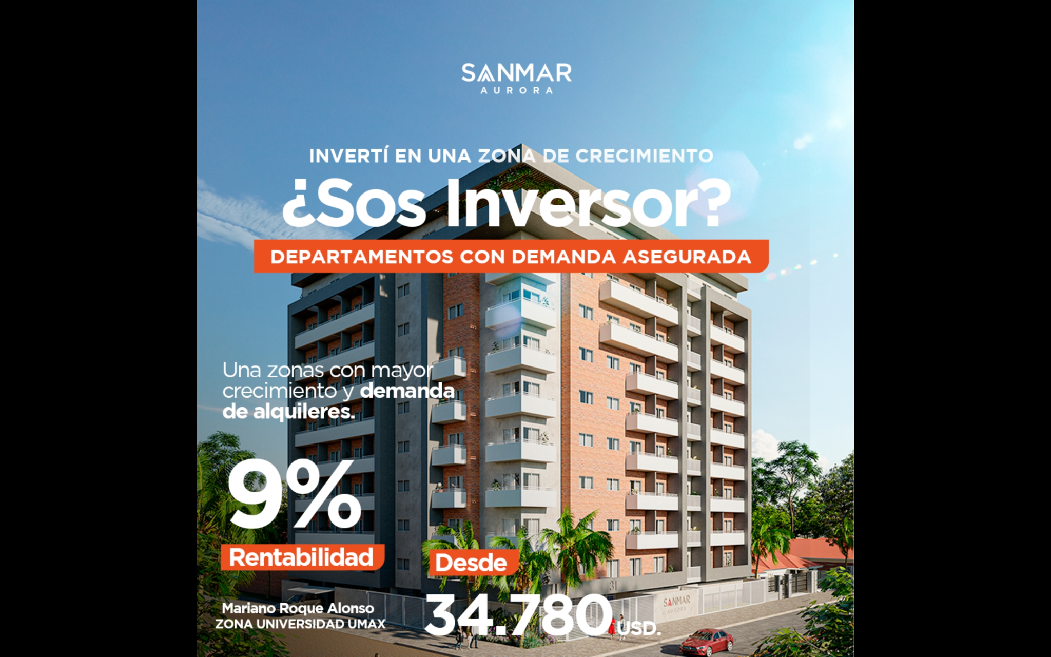 Departamentos para inversión en MRA - Zona UMAX — foto 2