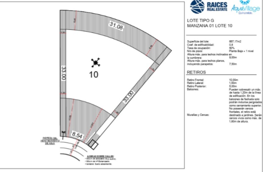 Terreno en Condominio Aqua Village - SUPER OFERTA! — foto 3