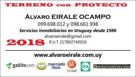 Pocitos Terreno Con Canje. Con Proyecto Hotel ó Edificio