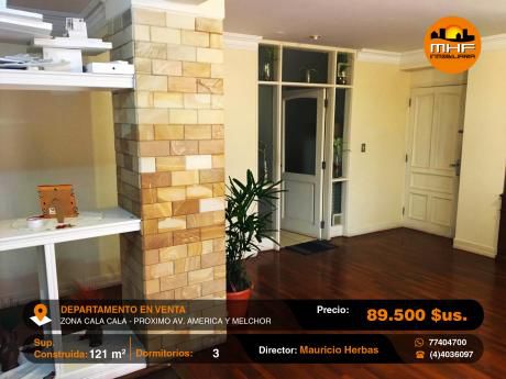 Departamento En Venta De 3 Dormitorios Con Piscina Zona Sarco
