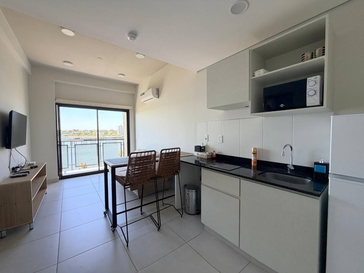 Departamento Amoblado de 1 Dormitorio en Alquiler - Edificio Zuba, Encarnación — foto 2