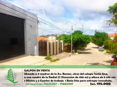De Ocasión Galpon En Venta
