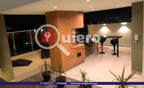 En Alquiler Hermoso Monoambiente Full Lujo