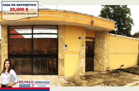 Casa En Anticretico - 5 Habitaciones