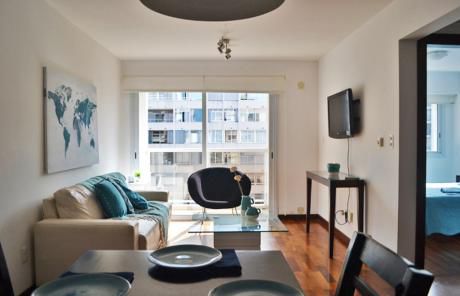 Alquile Apartamento Amoblado 1 Dormitorio En Villa Biarritz