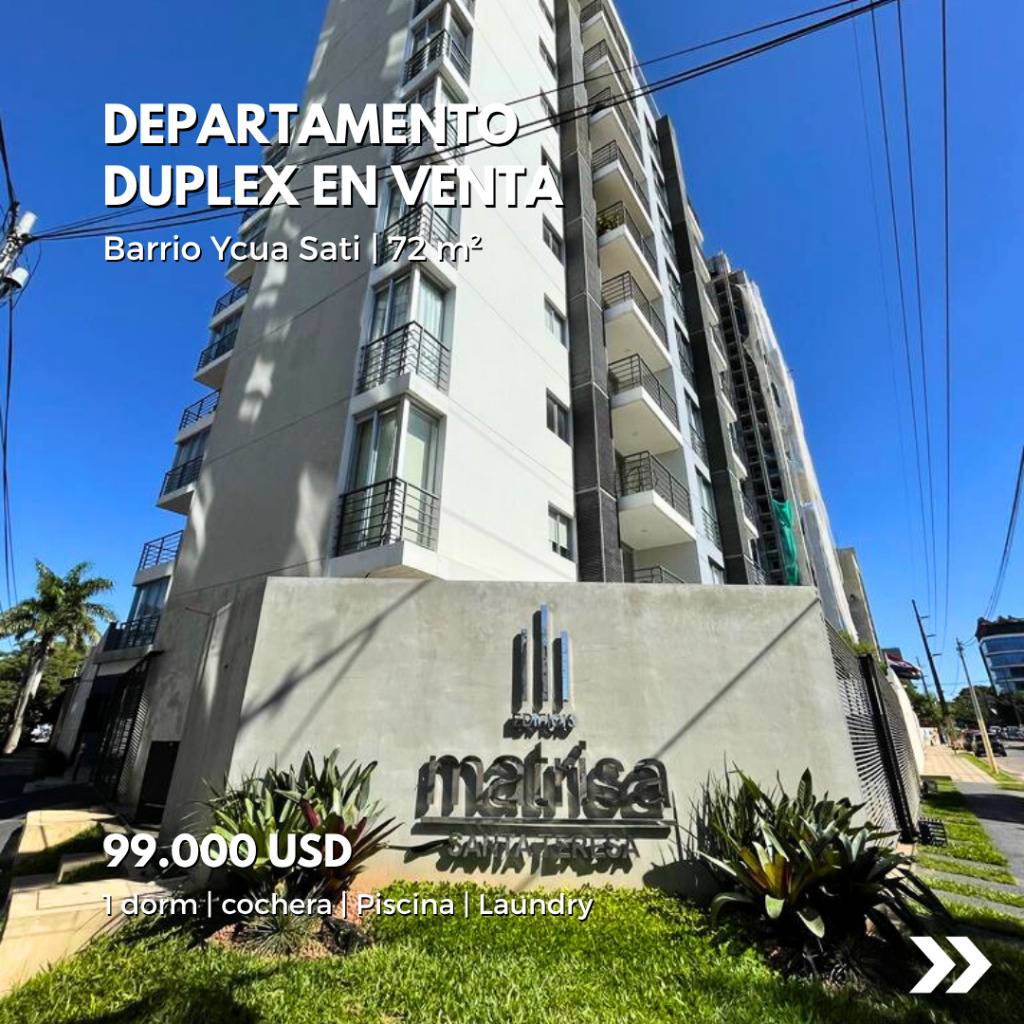 1hab 72m² - Ycuá Satí
