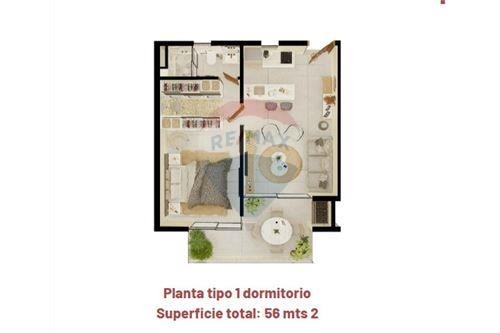 DEPARTAMENTO DE 1 DORM. A ESTRENAR EN EL EDIFICIO PUNTO MOLAS — foto 2
