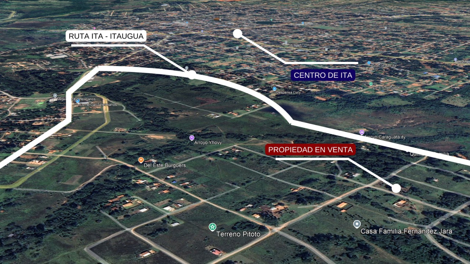 En venta terreno de 720m2 Terreno en Ita. — foto 2