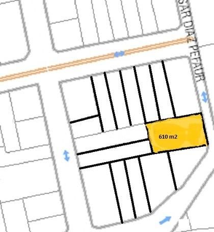 Tte. Cesar Díaz Pfaur Esq. Guillermo Arias, Terreno De 612m2.