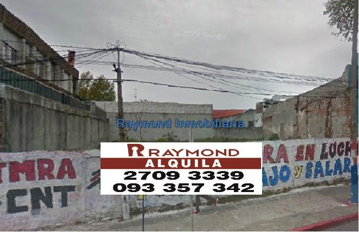 Alquiler terreno 505 m2 en Unión