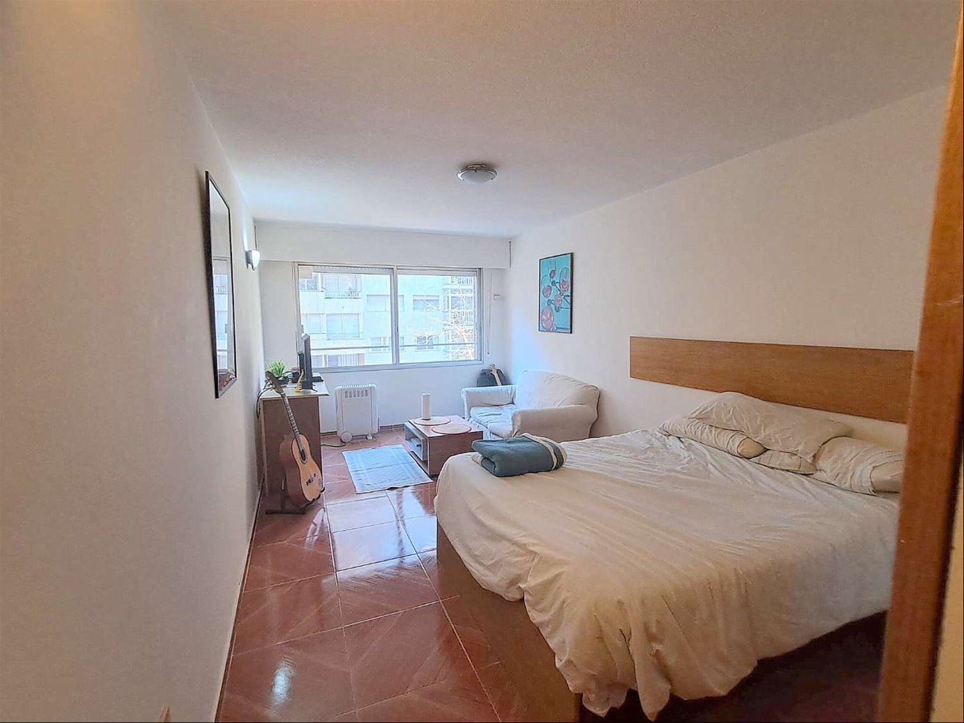 Alquiler Apartamento Pocitos Monoambiente 1 Baño Muebles · Foto 2