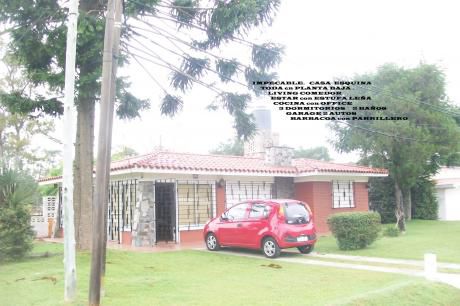 *casa Esquina Entre Rambla E Interbalnearia Impecable*