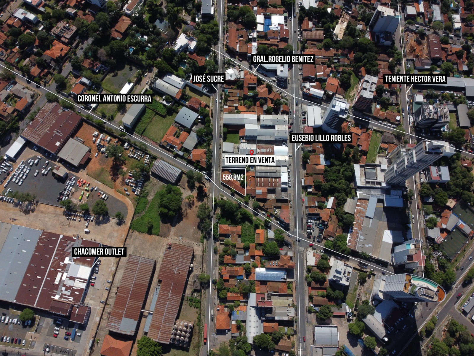 En Venta Terreno Con Casa A Demoler Barrio Herrera — foto 2