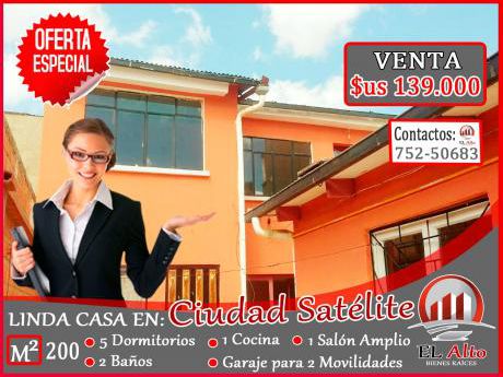 Se Vende Linda Casa En Ciudad Satelite