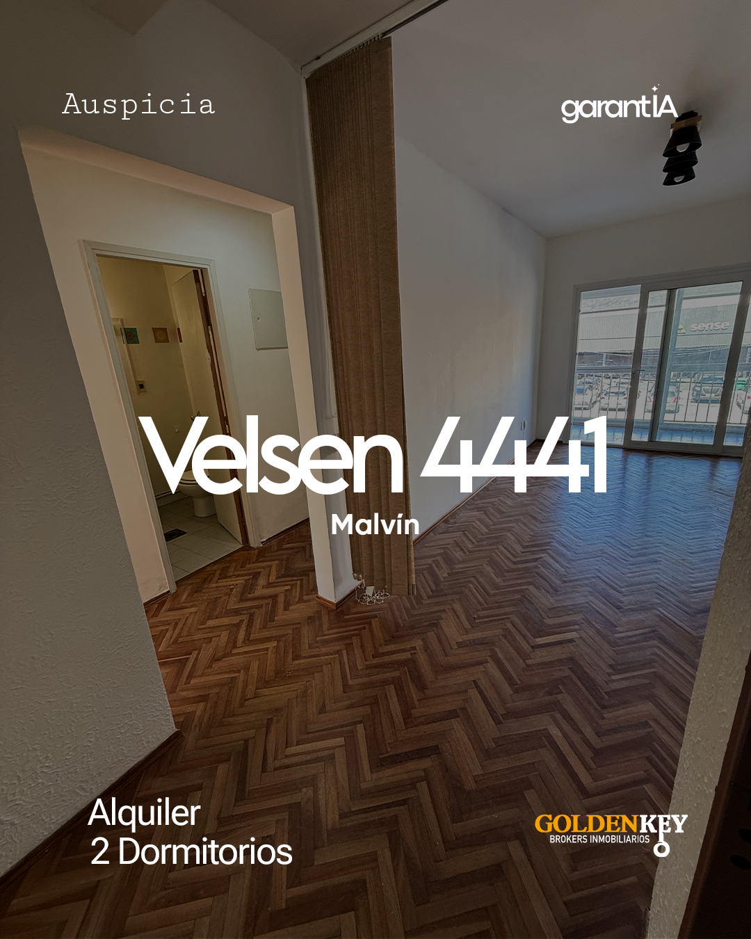 Alquiler Apartamento 2 Dormitorios y balcón barrio Malvin