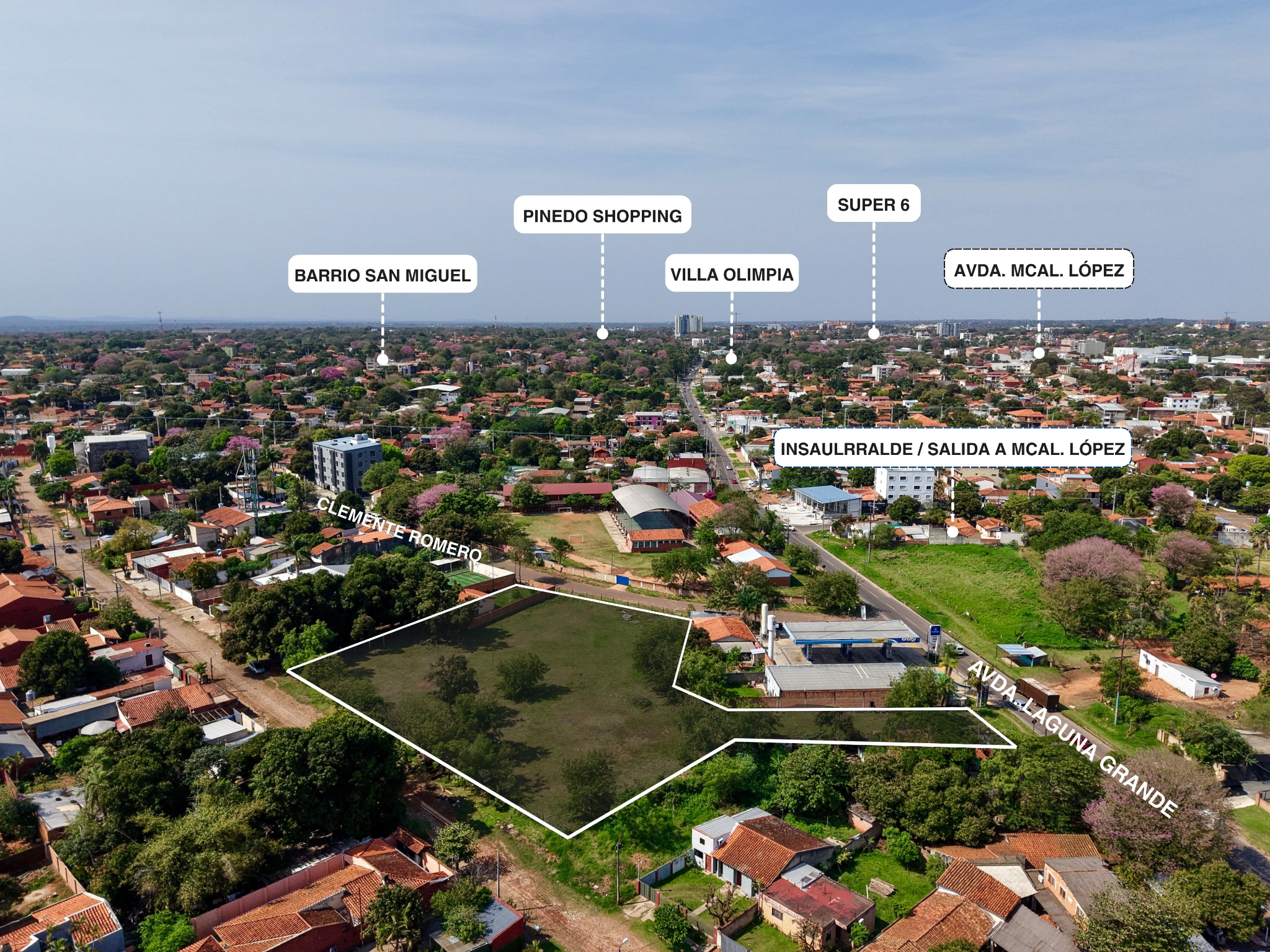 VENDO IMPORTANTE TERRENO IDEAL PARA DESARROLLO INMOBILIARIO — foto 2