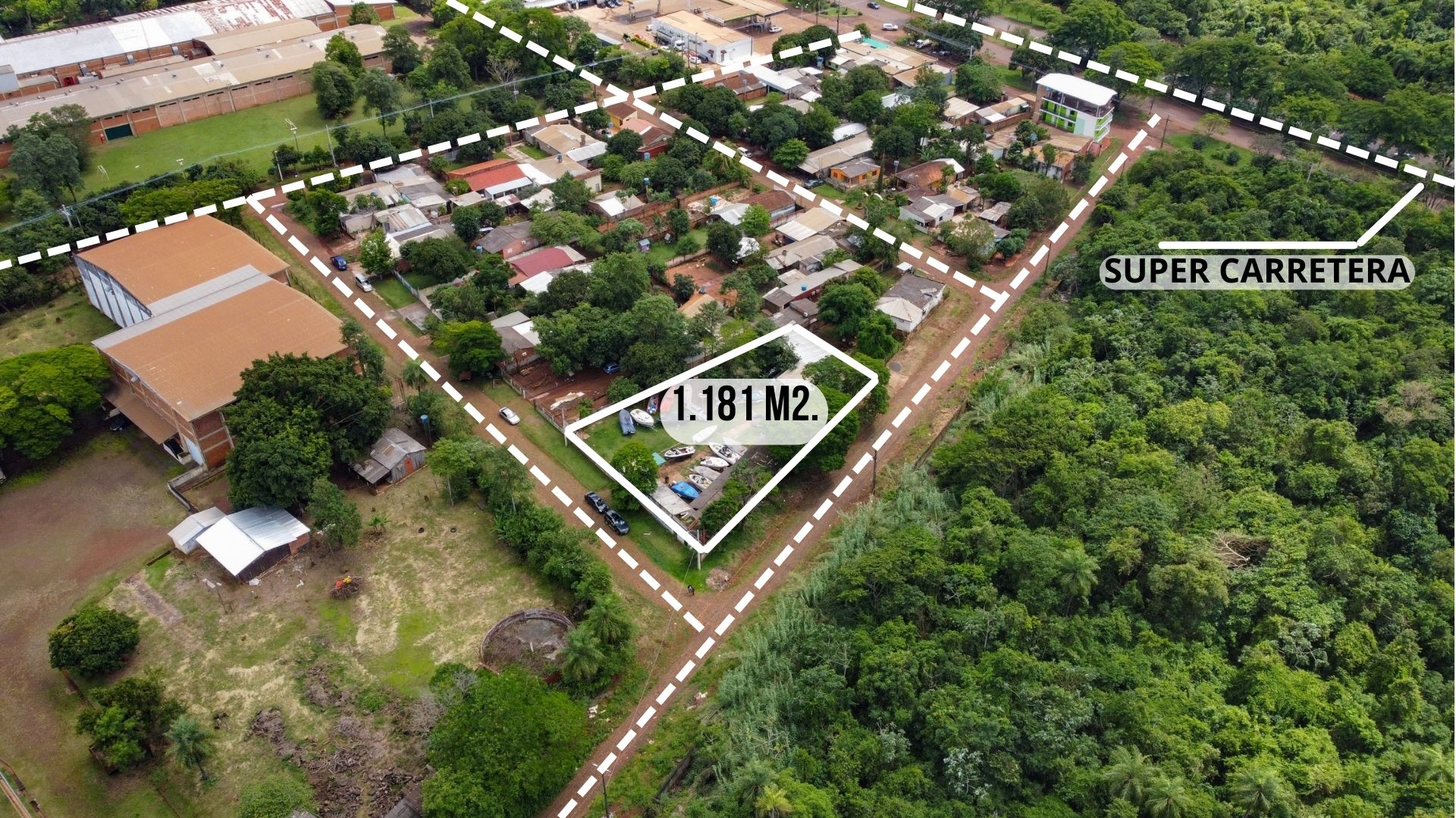 En Venta Terreno En El B° San Francisco - Hernandarias. — foto 2