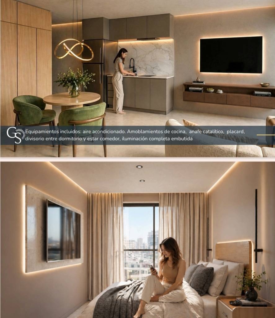 Vendo monoambiente moderno en en pozo en EJE Corporativo - GROW DEL SOL — foto 3