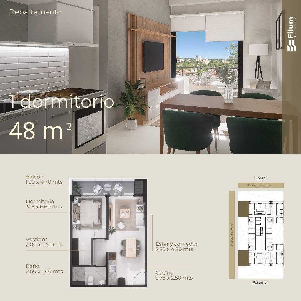 DEPARTAMENTOS EN POZO EN FILUM HERRERA — foto 3