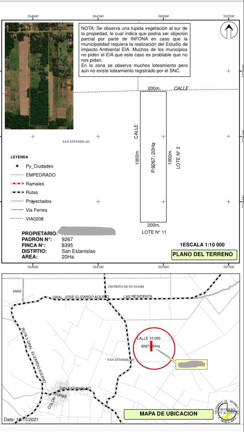 Vendo Hermoso Terreno de 10 Has en Santani-CLLA4832065 — foto 2