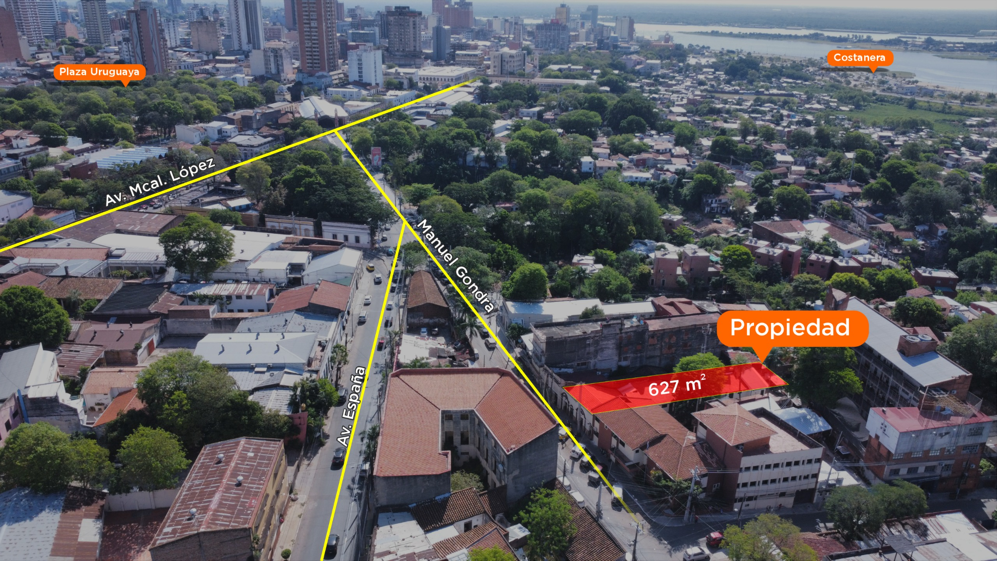 Vendo Terreno De 627 M2 En Asunción, Barrio San Roque - foto 2