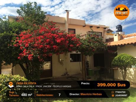 En Venta Casa Con Vivienda Auxiliar Zona Cala Cala Tras Stadium