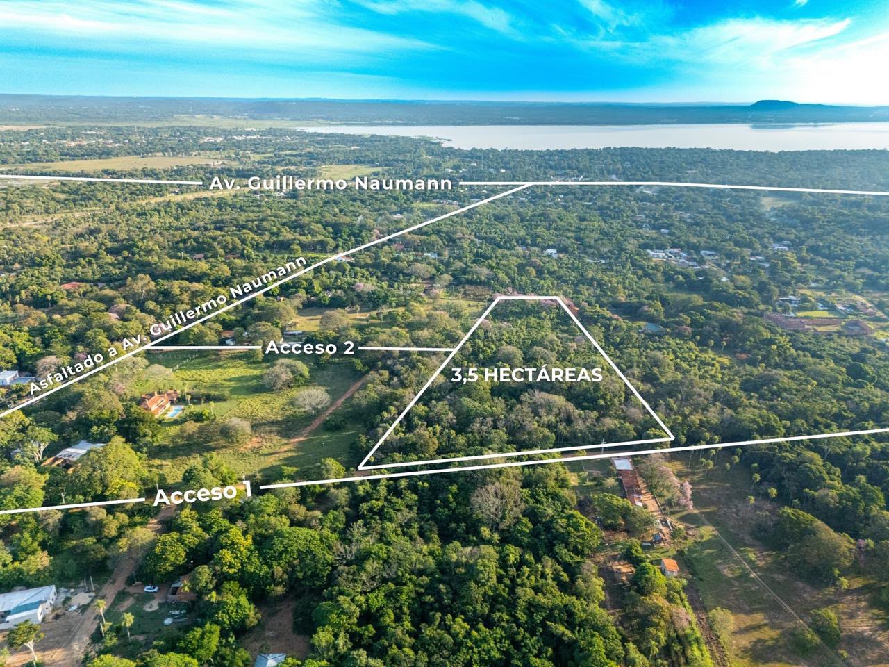 3,5 Hectáreas con Vista al Lago Ypacaraí - San Bernardino — foto 3