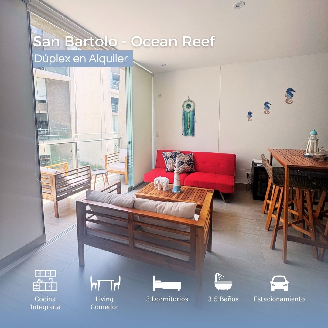 Departamento en alquiler en San Bartolo