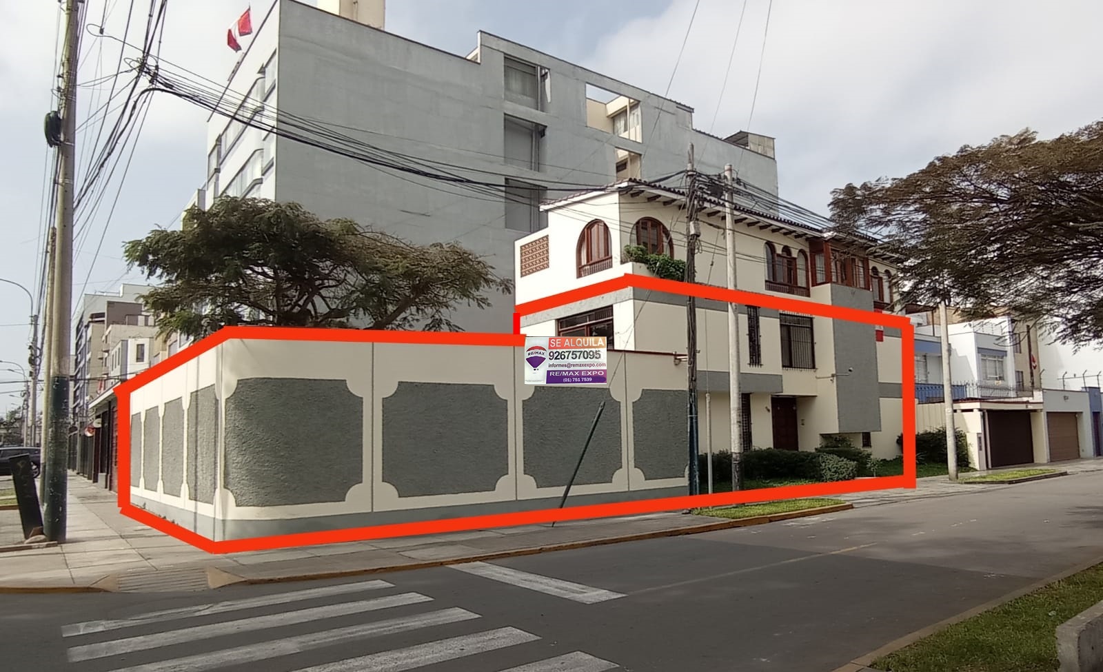 Casa en alquiler en Santiago de Surco