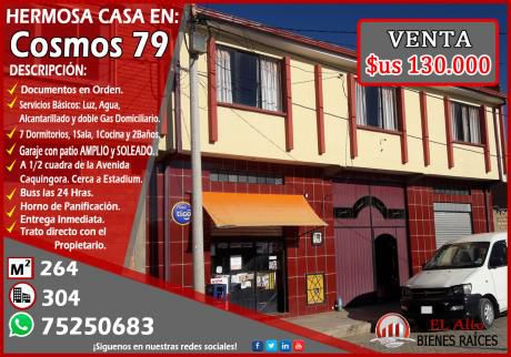 Por Ocasión Vendo Linda Casa De 264 M2 Detras De Villa Adela - Uv."h"