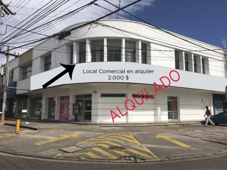 (alquilado) Local Comercial En Alquiler (toda La Planta Alta)