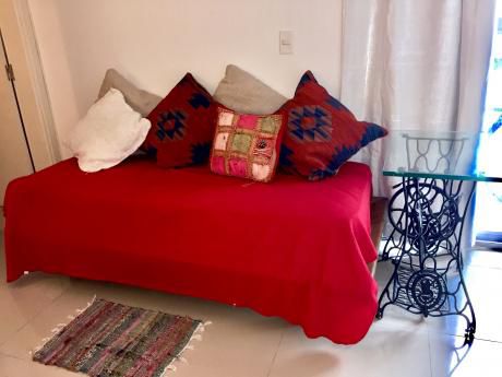 Nuevo Monoambiente Con Muebles Parillero Puerto Buceo Rambla