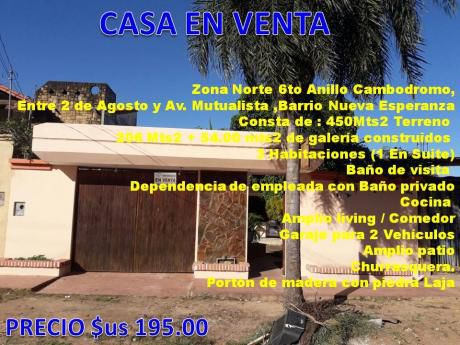 Casa En Venta Zona Cambodromo