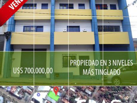 Propiedad En 3 Niveles Con Deposito A Pasos De E.ayala